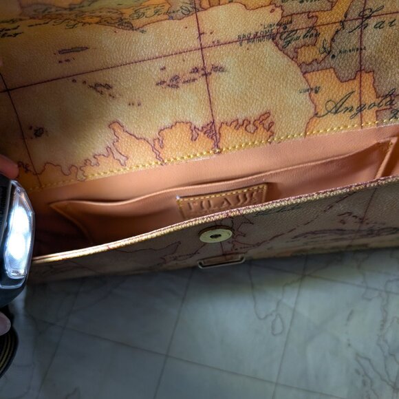 Alviero Martini Signature Map baguette bag - Picture 10 of 11